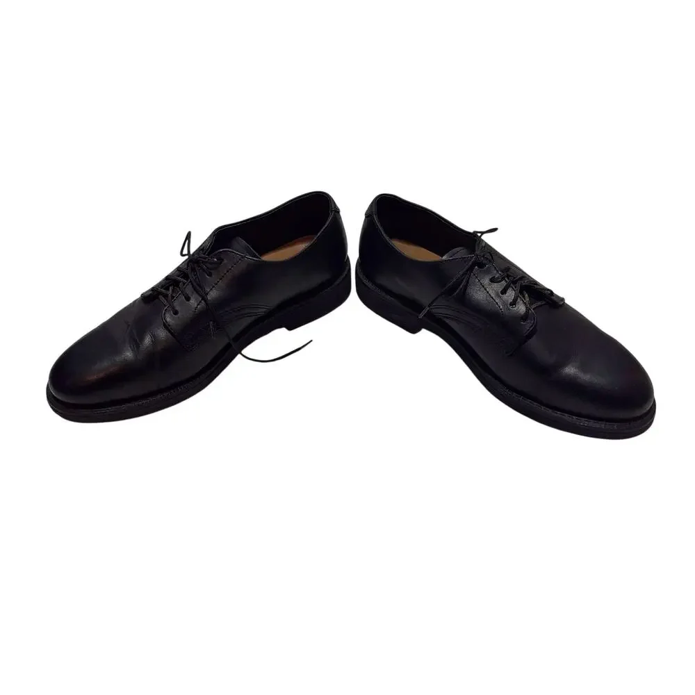 mens work america postal worker leather shoes size 10.5
